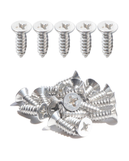 IMScrews 100 шт. # 12 x 3/4 дюйма (19 мм) шурупы Phillips с плоской головкой из нержавеющей стали 18-8 (304) саморезы из нержавеющей стали с потайной головкой