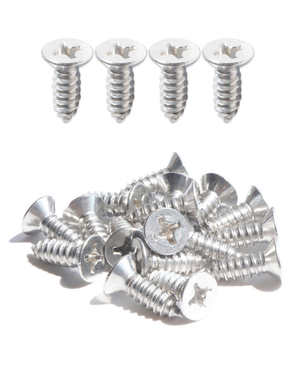 IMScrews 50 шт. # 14 x 3/4 дюйма (19 мм) шурупы по дереву Phillips с плоской головкой из нержавеющей стали 18-8 (304) саморезы из нержавеющей стали с потайной головкой
