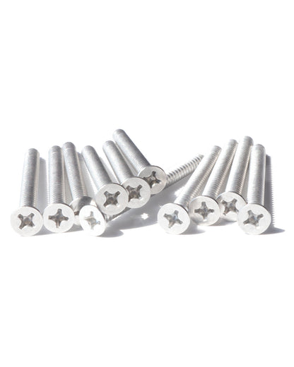 IMScrews 25pcs #14 x 3" (75mm) Stainless Flat Head Phillips Wood Screws 18-8 (304) Stainless Steel Countersunk Self Tapping Screws