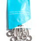 IMScrews 10pcs M6 x 3-1/4 Inch Screw Eyes Small Eyelet Screws Lag Eyebolt 18-8(304) Stainless Steel Heavy Duty Hook