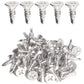 IMScrews 50pcs #8 x 1/2" Stainless Flat Head Phillips Self Drilling Screws, 410 Stainless Steel Full Thread Sheet Metal Tek Wood to Metal Screws