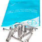 IMScrews 25 шт. # 14 x 1-1/2 дюйма самосверлящие винты Phillips с плоской головкой из нержавеющей стали, винты из нержавеющей стали 410 с полной резьбой для листового металла Tek Wood to Metal