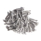 IMScrews 100 шт. # 10 x 1 дюйм. Самосверлящие винты Phillips с плоской головкой из нержавеющей стали, винты из нержавеющей стали 410 с полной резьбой для листового металла Tek, винты по дереву и металлу.