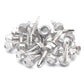 #8 x 3/4" Stainless Hex Washer Head Self Drilling Screws (50pcs), Stainless Steel 410 Fully Threaded Sheet Metal Flanged Hex Screw | by IMSCREWS