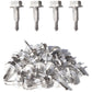 IMScrews 25 шт. # 14 x 3/4 дюйма, самосверлящие винты с шестигранной головкой из нержавеющей стали, винты из нержавеющей стали 410 с полной резьбой для листового металла Tek
