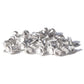 IMScrews 25 шт. # 10 x 1/2 дюйма самосверлящие винты с шестигранной головкой из нержавеющей стали, винты из нержавеющей стали 410 с полной резьбой для листового металла Tek