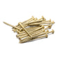 Deck Screws, Exterior Wood Screws #9 x 2-1/2 Inch 50 Pcs, Carbon Steel Star Drive and Coarse Threads, Anti-Corrosion, Tan Coated Screws for Decks, Fences and Other Outdoor Use | by IMSCREWS