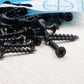 IMScrews 150pcs #7x1" Coarse Thread Phillips Drywall Screws Bugle Head Self Tapping Screws Black Oxide Ideal for Drywall Sheetrock