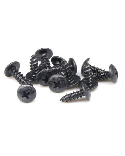 100pcs #8 x 1/2 inch Truss Head Phillips Wood Screws with Black Oxide Coated | by IMSCREWS