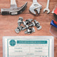 25pcs M6 Hex Head Screws Bolts and Nuts Kit, Metric Hexagon Stainless Steel 304 Bolts Screws Nuts Washers Assortment Kit | by IMSCREWS